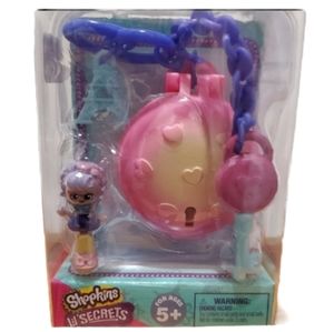 Shopkins Little Secrets Bag Tag Key Ring Key